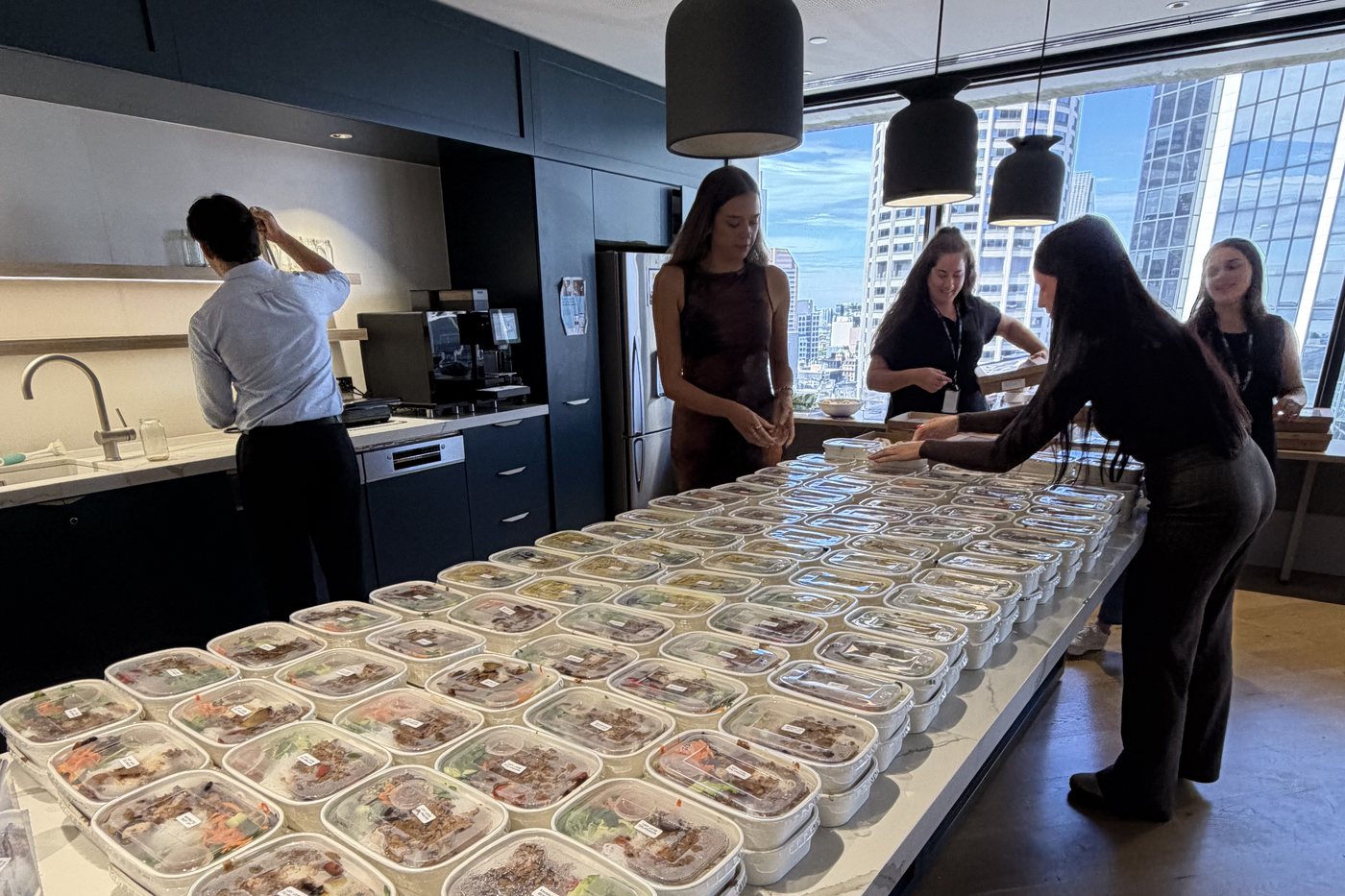 Corporate Asian catering platters by Rice Pantry in Sydney