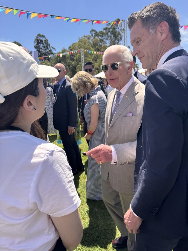 Rice Pantry with HM King Charles III at a Sydney event