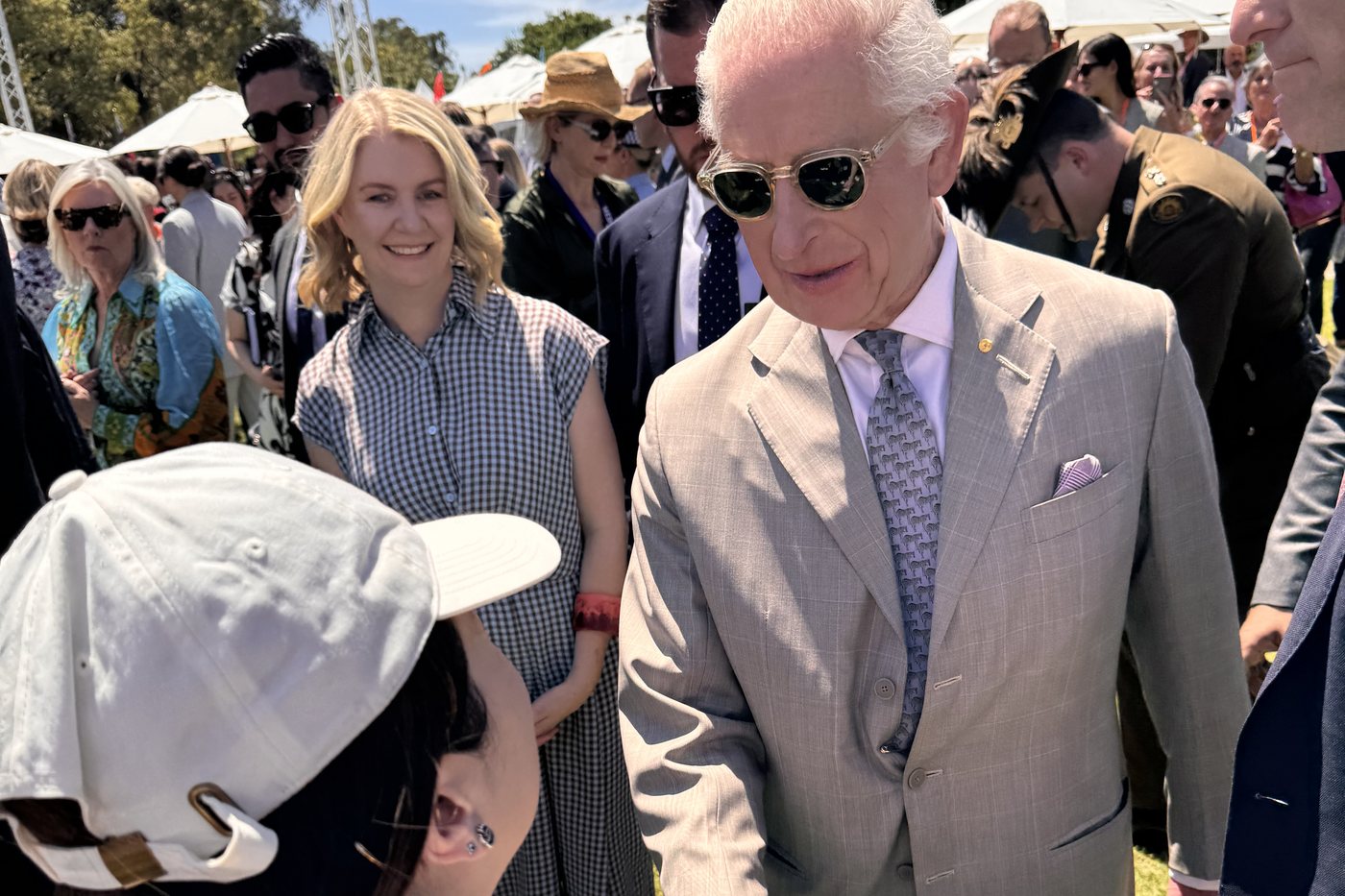 Rice Pantry catering at a Sydney event attended by HM King Charles III